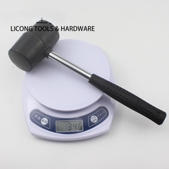 🔥 {Đủ Size} BÚA CAO SU ĐEN CÁN INOX CAO CẤP – KHÔNG ĐÀN HỒI, ĐÓNG ÊM, KHÔNG TRẦY XƯỚC 🔥