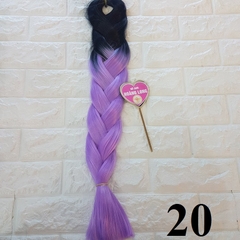 [đủ màu] Tép Tóc tết sợi tổng hợp nhiều màu 24inch (61cm), Tóc tết sợi tổng hợp chịu nhiệt độ cao