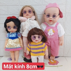 Tổng Hợp [đủ mẫu, đủ size] Mắt Kính Dành Cho Búp Bê, Thú cưng, Labubu, Ex Doll ...