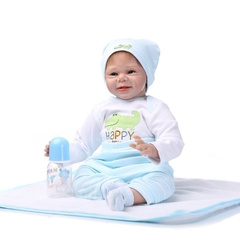 (Đủ mẫu) Búp Bê 55 cm = 22 inch Thân Gòn NPK Reborn Vinyl Doll (Hàng Tồn Kho}