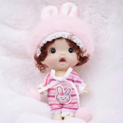 BÚP BÊ VINYL MINI 4 INCH (10CM) – BÚP BÊ BJD TỰ MẶC QUẦN ÁO, ĐỒ CHƠI ĐÓNG VAI SIÊU DỄ THƯƠNG