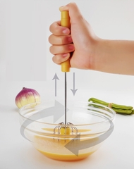 {Đủ Mẫu}  Bộ Dụng Cụ Đánh Trứng, Tách Trứng, Tạo Bọt Cafe Inox Cao Cấp