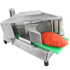 Máy Thái Cà Chua Inox 304 Cầm Tay – Dụng Cụ Cắt Lát Rau Củ Quả Đều Nhanh, Lưỡi Dao Tháo Rời PVN9606