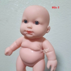 [Đủ mẫu] Búp Bê Nhựa mềm 12 cm 5 inch Vinyl reborn Baby Doll