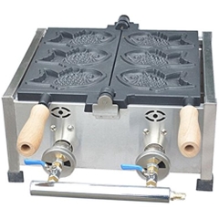 {Đủ Mẫu} Xài Điện, Xài Gas  Máy Nướng Bánh Đường Phố 1500W Waffle Maker Electric 220V EU PLUG