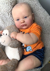 [Đủ mẫu] Búp Bê  Thân Gòn  Mềm Mại 60 cm = 24 inch Reborn Silicon Vinyl Doll