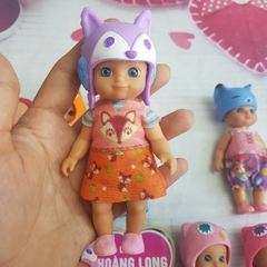 Búp Bê Đức Cao Cấp em bé 12 cm sơ sinh Zapf "mini Chou Chou 5 inch Dolls