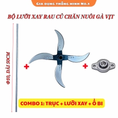 Phụ Kiện Máy Khoan Cải Tiến – Máy Cắt Cỏ / Máy Băm Rau Củ Quả Cho Gia Súc Gia Cầm
