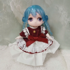 Búp bê khớp BJD 4 inch 13 cm hoạt hình Lắp Ráp Tóc Style Dbs Dream Fairy Maytree OB11 Starlight Academy