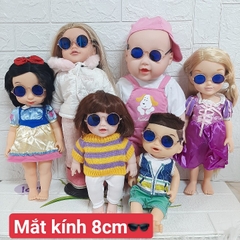 Tổng Hợp [đủ mẫu, đủ size] Mắt Kính Dành Cho Búp Bê, Thú cưng, Labubu, Ex Doll ...
