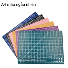 Tấm Cắt Hai Mặt, Thớt Cắt Giấy Khắc Tỉa Rau Củ Quả Nghệ Thuật Bảng Kê  Cutting Mat Khổ A3, A4, A5  Làm Đồ Handmade DIY