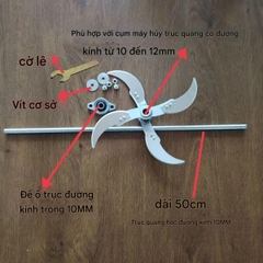Phụ Kiện Máy Khoan Cải Tiến – Máy Cắt Cỏ / Máy Băm Rau Củ Quả Cho Gia Súc Gia Cầm