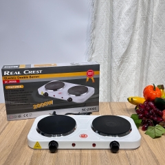 🔥 BẾP ĐIỆN Đôi Dùng Cho Gia Đình 2 MẶT 2000W – ELECTRIC HOT PLATE
