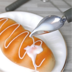 Bộ 2 muỗng Vẽ Sốt Decor Spoons Dụng Cụ Nghệ Thuật Đầu Bếp Trang Trí Món Ăn Culinary Drawing PVN40