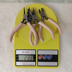 Bộ 4 Kìm dùng để làm đồ trang sức xỏ hạt đa chức năng handmade DIY màu hồng PVN7826