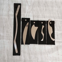 {Đủ Mẫu} Bộ Dụng Cụ Chải Cơ IASTM Vật lý Trị Liệu & Thư Giãn Sâu Cho Cơ Bắp Bằng Thép Không Gỉ Đa Năng Massage Physiotherapy Physical Therapy Tool