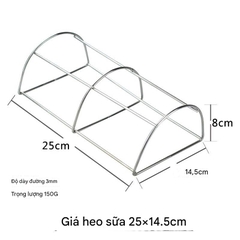 Móc Heo Sữa Inox Vuông Dày – Bộ Phụ Kiện Quay Heo Sữa Chuyên Nghiệp