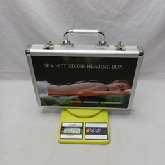 Bộ Hộp Nhôm Hấp Đá Nóng Massage (Cắm Điện) + 16 Viên Đá Cao Cấp PVN8190