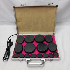 Bộ Hộp Nhôm Hấp Đá Nóng Massage (Cắm Điện) + 16 Viên Đá Cao Cấp PVN8190