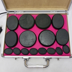 Bộ Hộp Nhôm Hấp Đá Nóng Massage (Cắm Điện) + 16 Viên Đá Cao Cấp PVN8190