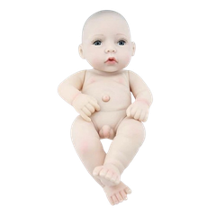 [Đủ mẫu] Búp Bê 11 inch 25 cm  NPK Reborn Full Body Vinyl Doll