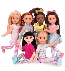 [Đủ mẫu] Búp Bê Mỹ Thời Trang Cô Gái Long Lanh Glitter Girls 35cm 14 inch 3+  Fashion Battat Doll