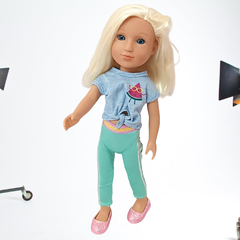 [Đủ mẫu] Búp Bê Mỹ Thời Trang Cô Gái Long Lanh Glitter Girls 35cm 14 inch 3+  Fashion Battat Doll