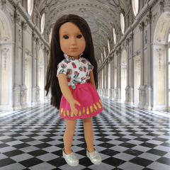 [Đủ mẫu] Búp Bê Mỹ Thời Trang Cô Gái Long Lanh Glitter Girls 35cm 14 inch 3+  Fashion Battat Doll