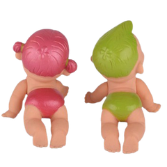 Búp Bê Nhựa Bé leo núi 9 cm 3.5 inch mắt 3D Doll (Hàng tồn kho)​​​​​​​