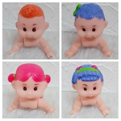 Búp Bê Nhựa Bé leo núi 9 cm 3.5 inch mắt 3D Doll (Hàng tồn kho)​​​​​​​