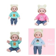 {Đủ Mẫu} Búp Bê Tái Sinh Nhựa Nathaniel 25 cm 10 inch Reborn Vynil Doll