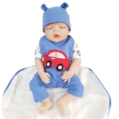 {Đủ Mẫu} Búp Bê Tiền Sản Thân Nhựa 55 cm 22 inch NPK Full Silicone Body Reborn Doll