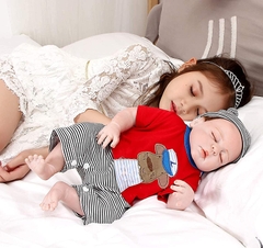 {Đủ Mẫu} Búp Bê Tiền Sản Thân Nhựa 55 cm 22 inch NPK Full Silicone Body Reborn Doll