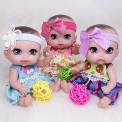Búp Bê Beem Jun Nhựa mềm 16 cm 6 inch Vinyl Reborn Baby Doll Crying Baby DIY Toys for Ages 3+