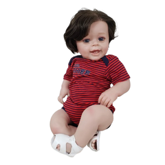 [Đủ mẫu] Búp Bê 55 cm = 22 inch Thân Gòn Mềm Mại  Reborn Silicon Vinyl Doll