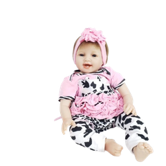 (Đủ mẫu) Búp Bê 55 cm = 22 inch Thân Gòn NPK Reborn Vinyl Doll (Hàng Tồn Kho}