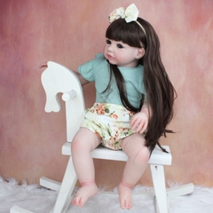 [Đủ mẫu] Búp Bê  Thân Gòn  Mềm Mại 60 cm = 24 inch Reborn Silicon Vinyl Doll