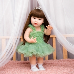 {Đủ Mẫu} Búp Bê 55 cm = 22 inch Thân Nhựa  Reborn Vinyl Doll