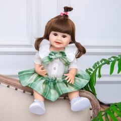{Đủ Mẫu} Búp Bê 55 cm = 22 inch Thân Nhựa  Reborn Vinyl Doll