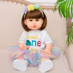 {Đủ Mẫu} Búp Bê 55 cm = 22 inch Thân Nhựa  Reborn Vinyl Doll