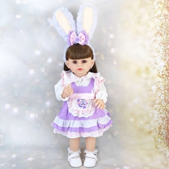{Đủ Mẫu} Búp Bê 55 cm = 22 inch Thân Nhựa  Reborn Vinyl Doll