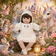 {Đủ Mẫu} Búp Bê Tái Sinh Thân Gòn Mềm Mại 50 cm = 20 inch Reborn Vinyl Doll