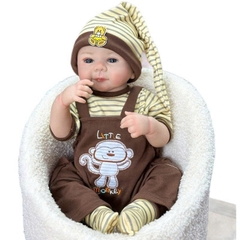 {Đủ Mẫu} Búp Bê Tái Sinh Thân Gòn + Thân Nhựa Mềm Mại 50 cm = 19 inch NPK Reborn Silicon Vinyl Doll