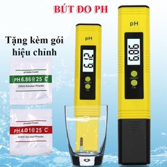 BÚT ĐO PH Đo Độ PH Nước Tro Tàu Trong Mì Trung Hoa,  Dụng Cụ Kiểm Tra Độ Ph Bể Cá Màn Hình Lcd Chính Xác Cao (Xài Pin Cúc Áo LR44)