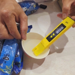 BÚT ĐO PH Đo Độ PH Nước Tro Tàu Trong Mì Trung Hoa,  Dụng Cụ Kiểm Tra Độ Ph Bể Cá Màn Hình Lcd Chính Xác Cao (Xài Pin Cúc Áo LR44)