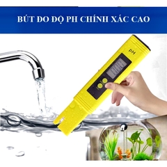 BÚT ĐO PH Đo Độ PH Nước Tro Tàu Trong Mì Trung Hoa,  Dụng Cụ Kiểm Tra Độ Ph Bể Cá Màn Hình Lcd Chính Xác Cao (Xài Pin Cúc Áo LR44)