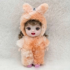 🧸 Búp Bê Nhựa Vinyl Dễ Thương 16 cm 6 inch Đồ Chơi Quà Tặng Sinh Nhật