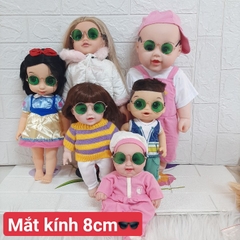 Tổng Hợp [đủ mẫu, đủ size] Mắt Kính Dành Cho Búp Bê, Thú cưng, Labubu, Ex Doll ...