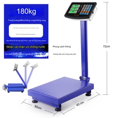 Cân Bàn Điện Tử Tính Tiền 180kg 50 Gr, Chính Xác, Ổn Định, Bền Bỉ Electric Digital Scale PVN5986