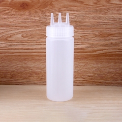 {Đủ Màu} Chai Nhựa Bóp Đựng Tương Ớt, Nước Sốt Gia Vị, Dụng Cụ Nhà Bếp Plastic Bottle Of Tomato Sauce